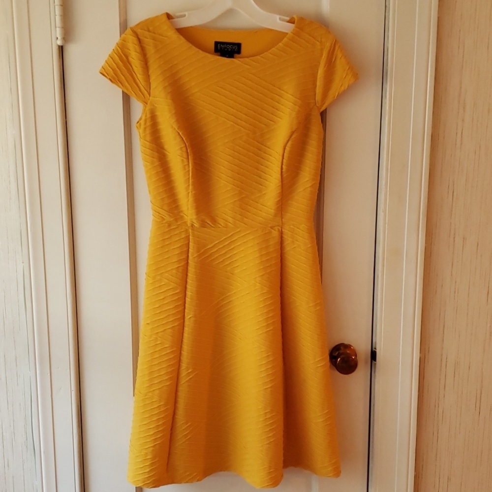 Enfocus Studio yellow dress